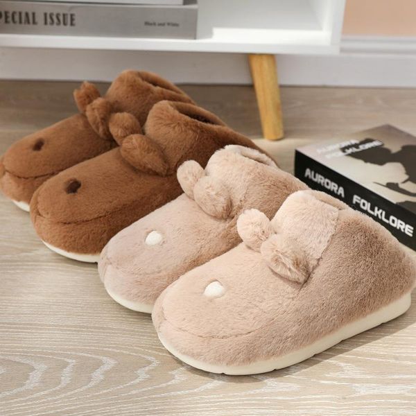 fashion cartoon women plush slippers bedroom flat floor couples shoes comfortable house slides female footwear soft sole, Black
fashion cartoon women plush slippers bedroom flat floor couples shoes comfortable house slides female footwear soft sole, Black