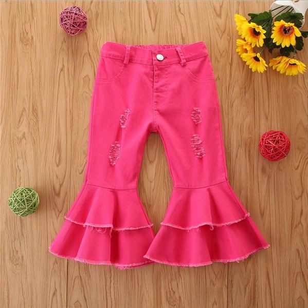 kids girls jeans double ripped flared pants solid children girl pants button denim hole trousers fashion kids clothing 5 colors bt5942, Blue
kids girls jeans double ripped flared pants solid children girl pants button denim hole trousers fashion kids clothing 5 colors bt5942, Blue