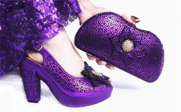 dress shoes fashion purple high heel african women's sandal and handbag set for party gl1912-3 .heel .5cm, Black
dress shoes fashion purple high heel african women's sandal and handbag set for party gl1912-3 .heel .5cm, Black