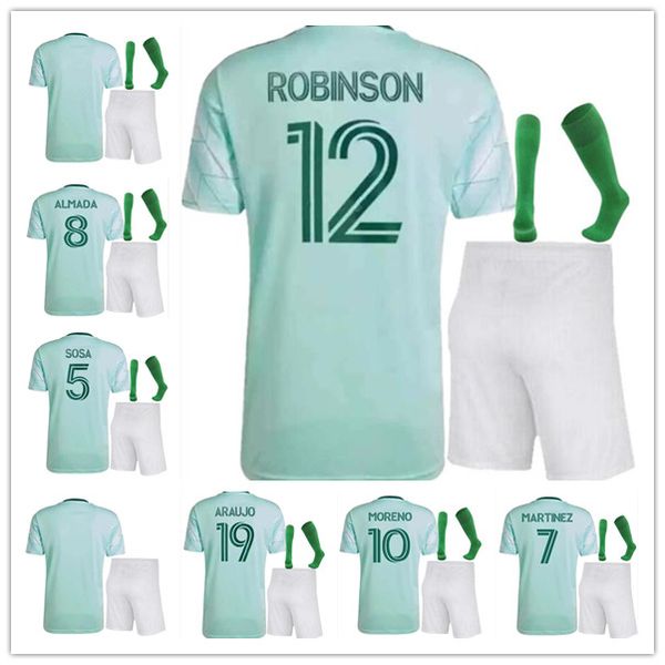 22 23 atlanta united fc soccer jersey moreno martinez barco robinson football shirts villalba 2022 2023 mjnhdgklnblm men kids kits football, Black;yellow
22 23 atlanta united fc soccer jersey moreno martinez barco robinson football shirts villalba 2022 2023 mjnhdgklnblm men kids kits football, Black;yellow