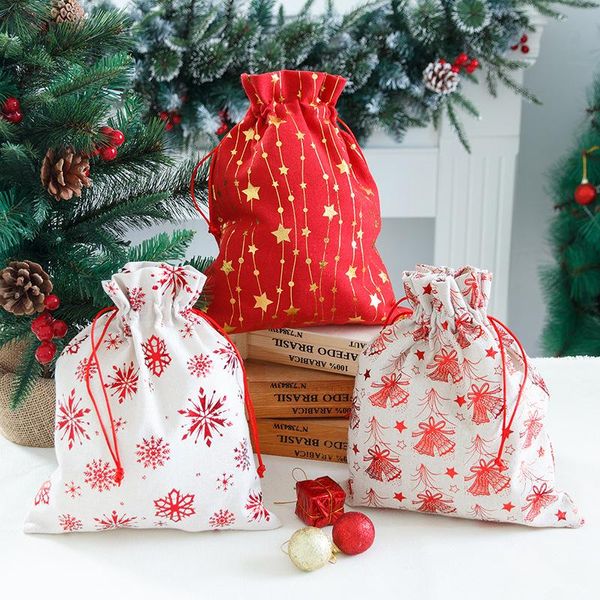 christmas decorations printed linen gift bag candy decorative cloth children 
christmas decorations printed linen gift bag candy decorative cloth children