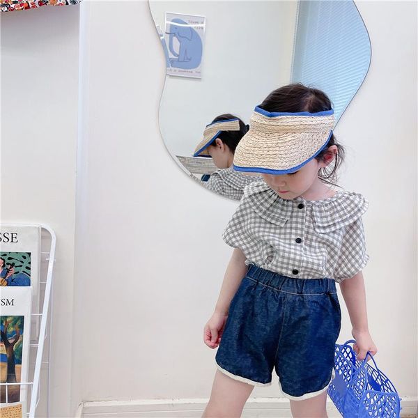 summer girls pants korean denim casual cute shorts, Black