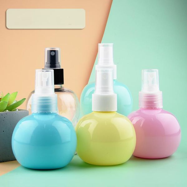 storage bottles & jars 10pcs/lot round ball 120ml spray bottle travel portable macaron color makeup empty
storage bottles & jars 10pcs/lot round ball 120ml spray bottle travel portable macaron color makeup empty