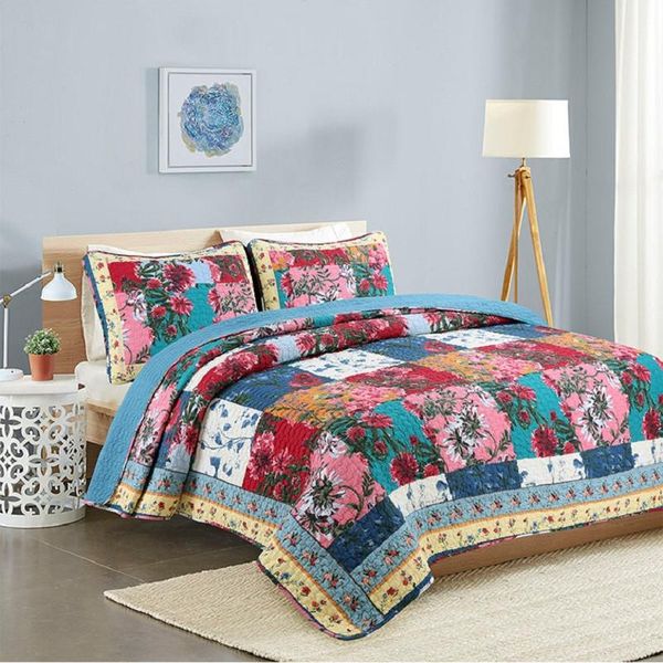 mi fa la bedspread on the bed cotton quilt sets 3 pieces vintage floral printed king patchwork coverlets quilted summer blanket comforters &
mi fa la bedspread on the bed cotton quilt sets 3 pieces vintage floral printed king patchwork coverlets quilted summer blanket comforters &
