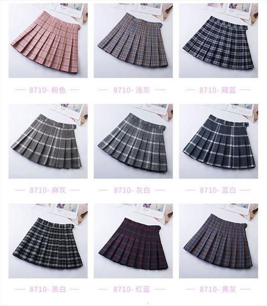 plaid mini cute pleat womens skirts harajuku preppy style japanese school uniforms ladies jupe kawaii saia faldas, Black
plaid mini cute pleat womens skirts harajuku preppy style japanese school uniforms ladies jupe kawaii saia faldas, Black