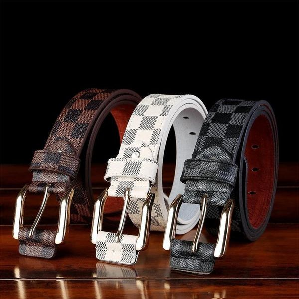 belts men's belt plaid buckle imitation leather youth fashion casual decoration pants for men waistband jeans, Black;brown
belts men's belt plaid buckle imitation leather youth fashion casual decoration pants for men waistband jeans, Black;brown
