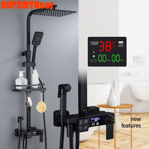 bathroom shower sets white black gold system cold mixer digital set wall mount thermostatic bath faucet spa rainfall grifo
bathroom shower sets white black gold system cold mixer digital set wall mount thermostatic bath faucet spa rainfall grifo