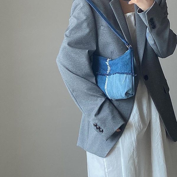 evening bags 2021 trend women's denim patchwork retro shoulder casual jeans baguette bag female handbag totes travel cell phone
evening bags 2021 trend women's denim patchwork retro shoulder casual jeans baguette bag female handbag totes travel cell phone