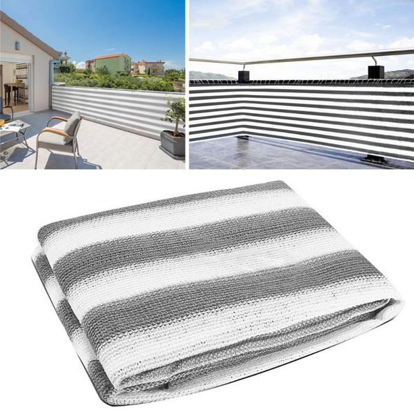 shade 5m stripe balcony screen privacy sunshade hdpe protection garden pool fence with rope 90x500cm sails & nets
shade 5m stripe balcony screen privacy sunshade hdpe protection garden pool fence with rope 90x500cm sails & nets