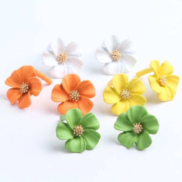 dangle & chandelier multi-color big flower drop earring for women 2021 trendy metal floral statement pendientes jewelry female gifts, Silver
dangle & chandelier multi-color big flower drop earring for women 2021 trendy metal floral statement pendientes jewelry female gifts, Silver