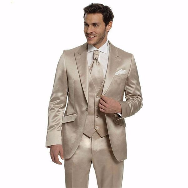 men's suits & blazers latest notch lapel one button satin men groom tuxedo gold wool 2021 business dinner clothing 3 pcs (jacket+pants+, White;black
men's suits & blazers latest notch lapel one button satin men groom tuxedo gold wool 2021 business dinner clothing 3 pcs (jacket+pants+, White;black