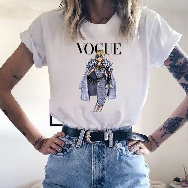 summer women t shirt vogue princess graphic tshirt harajuku tee fashion lady short sleeve female t-shirts women's t-shirt, White
summer women t shirt vogue princess graphic tshirt harajuku tee fashion lady short sleeve female t-shirts women's t-shirt, White