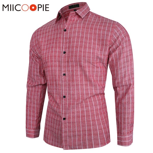 long sleeve plaid dress shirt men 2020 classic business formal shirts cotton slim fit breathable mens work clothes streetwear, White;black
long sleeve plaid dress shirt men 2020 classic business formal shirts cotton slim fit breathable mens work clothes streetwear, White;black