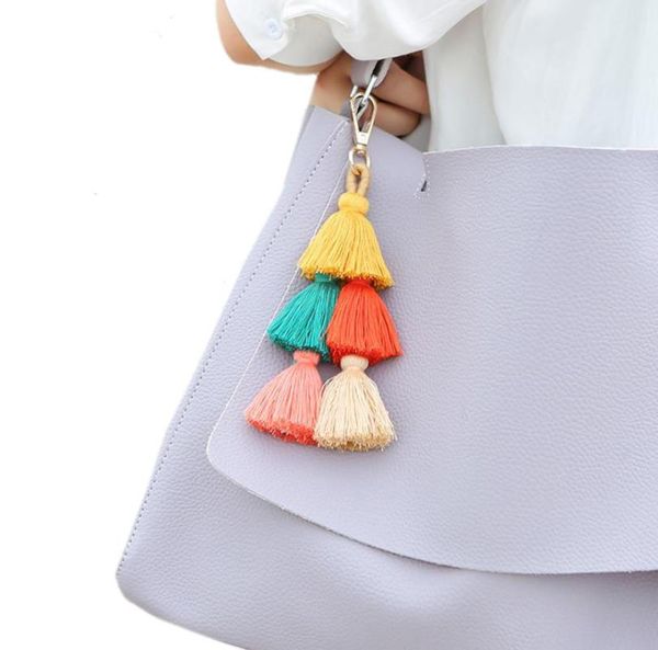 keychains 1pc bohemian handmade layered tassels key chain bag pendant colorful 20cm car handbag hanging decoration ring jewelry, Silver
keychains 1pc bohemian handmade layered tassels key chain bag pendant colorful 20cm car handbag hanging decoration ring jewelry, Silver