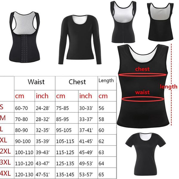 gym clothing all seasons women slimming long shirts body shaper sweat vest waist trainer corset lose weight tank sauna fitness shapewea, White;black
gym clothing all seasons women slimming long shirts body shaper sweat vest waist trainer corset lose weight tank sauna fitness shapewea, White;black