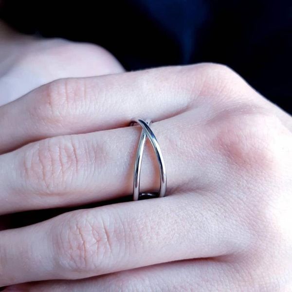 wedding rings 925 pure silver for women open 2 layers cross ring fine jewelry party gift accessories simple design 4000, Slivery;golden
wedding rings 925 pure silver for women open 2 layers cross ring fine jewelry party gift accessories simple design 4000, Slivery;golden