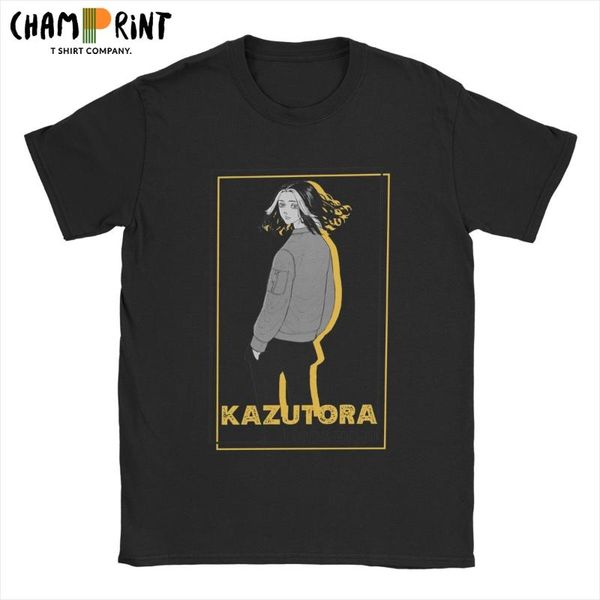 men's t-shirts kazutora hanemiya tokyo revengers t shirt men pure cotton vintage round collar tee short sleeve printing, White;black
men's t-shirts kazutora hanemiya tokyo revengers t shirt men pure cotton vintage round collar tee short sleeve printing, White;black
