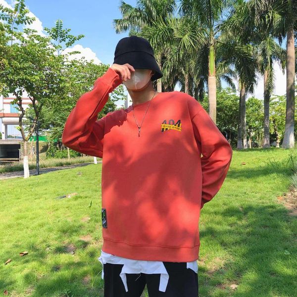 men's hoodies & sweatshirts 2021 autumn big size loose casual men round neck sweater korean street style hip hop personality couples ti, Black
men's hoodies & sweatshirts 2021 autumn big size loose casual men round neck sweater korean street style hip hop personality couples ti, Black