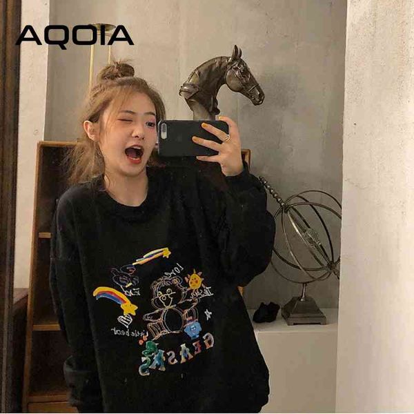 autumn harajuku printing loose women's hoodies sweatshirt ins oversize thin y2k plus size women female pullovers 210521, Black
autumn harajuku printing loose women's hoodies sweatshirt ins oversize thin y2k plus size women female pullovers 210521, Black