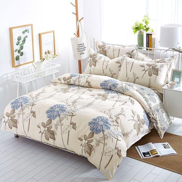 bedding sets the bedroom is a comfortable white flower pattern printed duvet cover (4 piece set), single and double super large
bedding sets the bedroom is a comfortable white flower pattern printed duvet cover (4 piece set), single and double super large