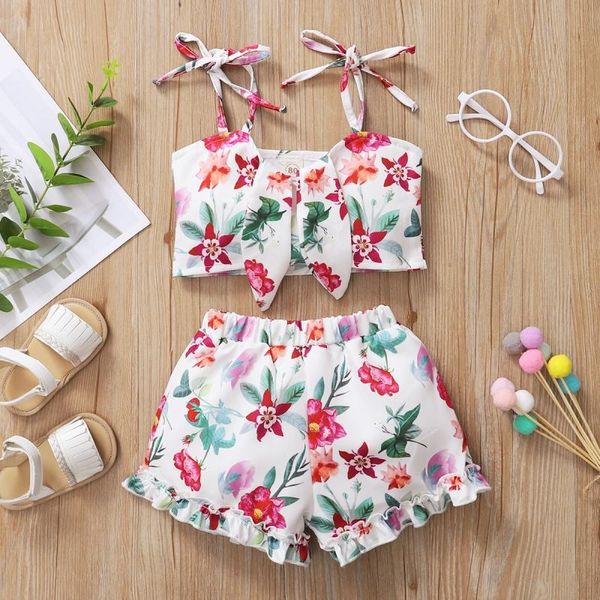 2021summer baby girls set princess bow flower print suspenders shirt strap vest +floral shorts kid clothes party outfits clothing sets, White
2021summer baby girls set princess bow flower print suspenders shirt strap vest +floral shorts kid clothes party outfits clothing sets, White