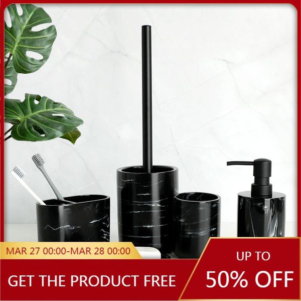 bath accessory set bathroom imitate marble resin toothbrush holder toilet brush soap dispenser pump bottle dish mouthwash cup
bath accessory set bathroom imitate marble resin toothbrush holder toilet brush soap dispenser pump bottle dish mouthwash cup