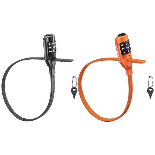 bike locks ulac 2 set cable lock multi stable bicycle helmet password cycling for mtb road orange & black
bike locks ulac 2 set cable lock multi stable bicycle helmet password cycling for mtb road orange & black