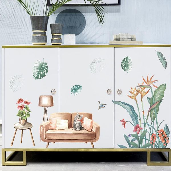wall stickers creative cat plant sofa decal removable pvc mural poster for kids rooms decoration art drop
wall stickers creative cat plant sofa decal removable pvc mural poster for kids rooms decoration art drop