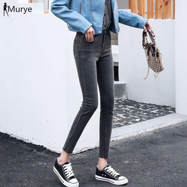 jeans woman shinny pants capris high waist vintage pencil mom warm trousers female denim grey black streetwear women's, Blue
jeans woman shinny pants capris high waist vintage pencil mom warm trousers female denim grey black streetwear women's, Blue