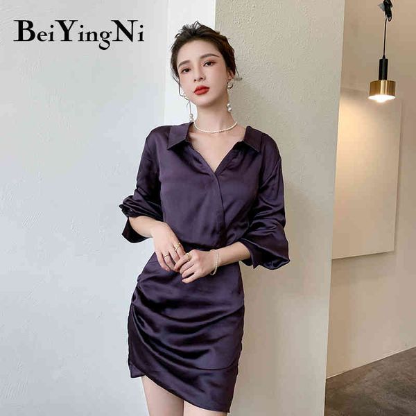 women shirts dress spring autumn long sleeve casual elegant party mini dresses female blouses french vestido 210427, Black;gray
women shirts dress spring autumn long sleeve casual elegant party mini dresses female blouses french vestido 210427, Black;gray