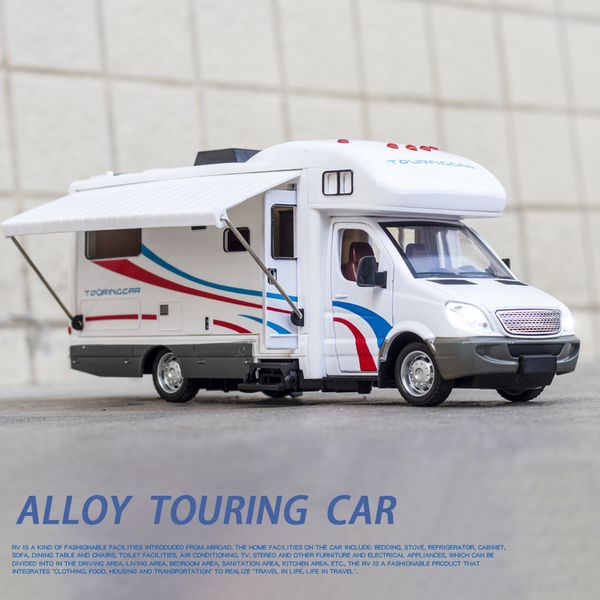 132 Scale Sprinter Luxury Motorhome Recreational Vehicle RV Trailer Caravan Alloy Metal Diecast Car Model Babys Toys Collection
132 Scale Sprinter Luxury Motorhome Recreational Vehicle RV Trailer Caravan Alloy Metal Diecast Car Model Babys Toys Collection
