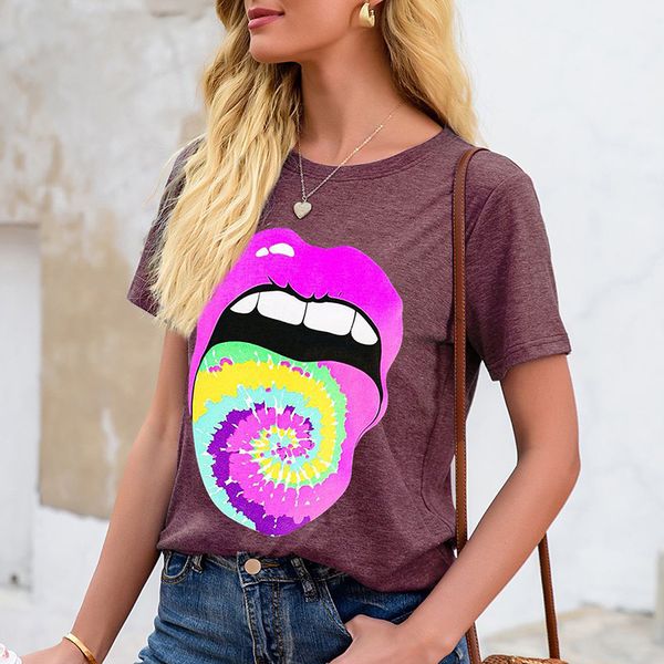Funny pattern women's fashion style 3D printing round neck casual streetwear summer basic short-sleeved T-shirt, White
Funny pattern women's fashion style 3D printing round neck casual streetwear summer basic short-sleeved T-shirt, White