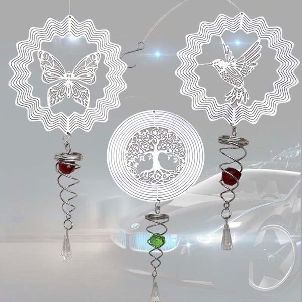 decorative objects & figurines wind chimes home decorations metal sheet rotating with crystal ball garden 3d hanging decoration
decorative objects & figurines wind chimes home decorations metal sheet rotating with crystal ball garden 3d hanging decoration