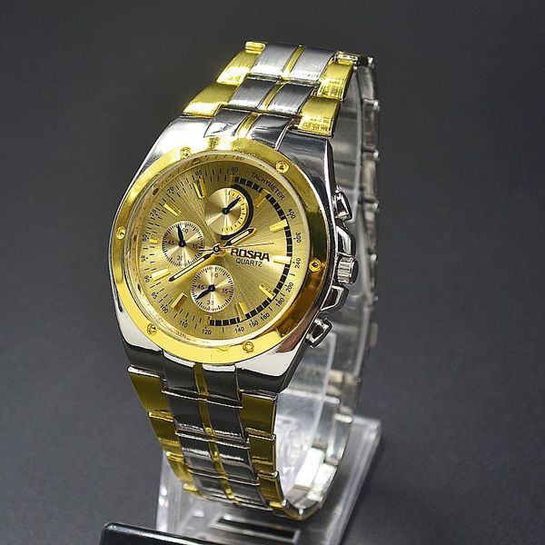 wristwatches fashion wrist watch men's 3 dials style round metal alloy band quartz watches 648, Slivery;brown
wristwatches fashion wrist watch men's 3 dials style round metal alloy band quartz watches 648, Slivery;brown