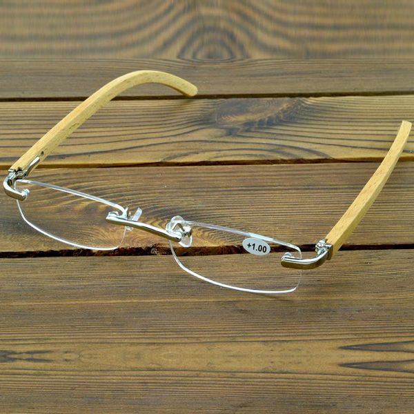 sunglasses rimlesss oval wood style fashion light weight reading glasses for men women +0.75 to +4, White;black
sunglasses rimlesss oval wood style fashion light weight reading glasses for men women +0.75 to +4, White;black