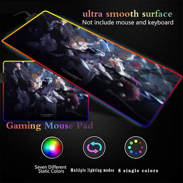 mouse pads & wrist rests re zero anime girl led rgb gaming illumination pad large gamer mousepad xxl usb backlit computer mat keyboard desk
mouse pads & wrist rests re zero anime girl led rgb gaming illumination pad large gamer mousepad xxl usb backlit computer mat keyboard desk