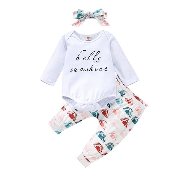 clothing sets 0-24m baby girls 3pcs set creative letter printing long sleeve romper sun pants headwear infant spring autumn, White
clothing sets 0-24m baby girls 3pcs set creative letter printing long sleeve romper sun pants headwear infant spring autumn, White