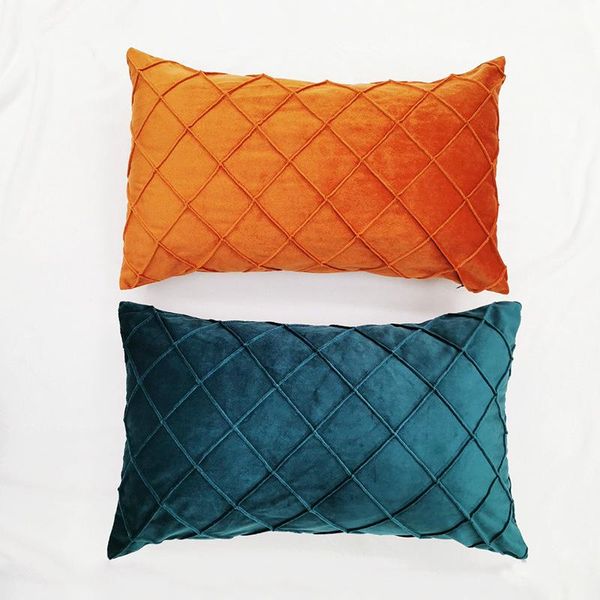 pillow case ins velvet 30 * 50cm small lattice sofa holiday car soft short plush in stock
pillow case ins velvet 30 * 50cm small lattice sofa holiday car soft short plush in stock