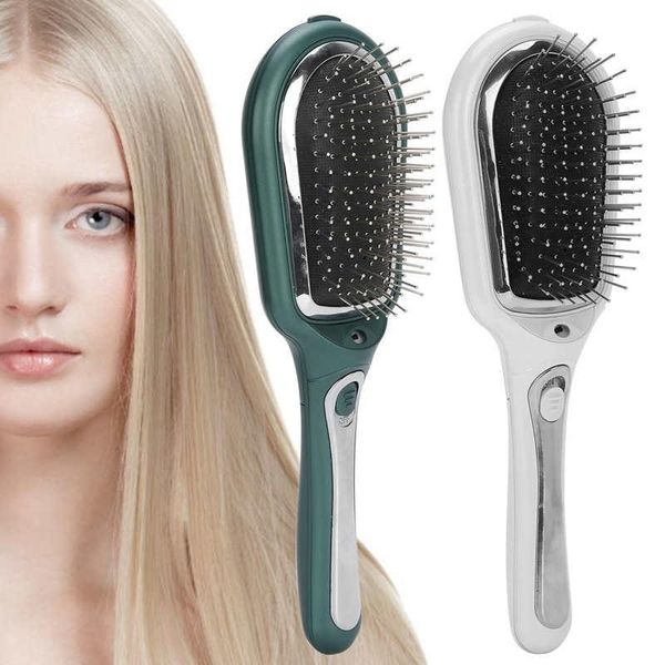 electric negative ion massage comb magnetic therapy vibration scalp brush professional hair combs handle massager brushes, Silver
electric negative ion massage comb magnetic therapy vibration scalp brush professional hair combs handle massager brushes, Silver