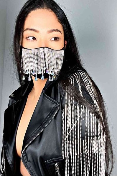 high-quality masks new fashion flash diamond jewelry metal rhinestone tassel pendant mask z1297
high-quality masks new fashion flash diamond jewelry metal rhinestone tassel pendant mask z1297