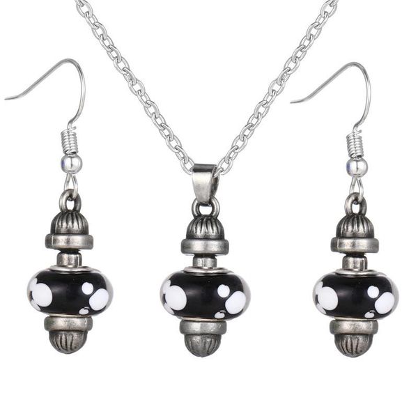 earrings & necklace fashion jewelry sets for charming women dresses dating accessories crystal murano glass beads dropshippin, Silver
earrings & necklace fashion jewelry sets for charming women dresses dating accessories crystal murano glass beads dropshippin, Silver