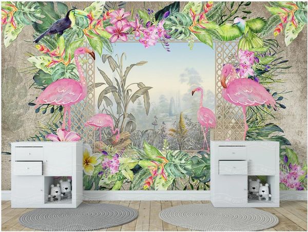 wallpapers 3d wallpaper custom po mural tropical flamingo plant landscape background living room home decor for walls 3 d
wallpapers 3d wallpaper custom po mural tropical flamingo plant landscape background living room home decor for walls 3 d