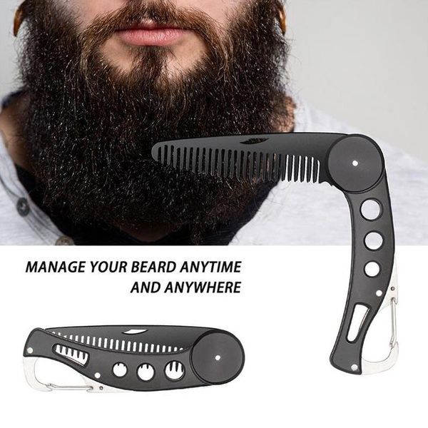 hair brushes men beard mustache combs pocket stainless steel brush keychains bottle opener nin668, Silver
hair brushes men beard mustache combs pocket stainless steel brush keychains bottle opener nin668, Silver