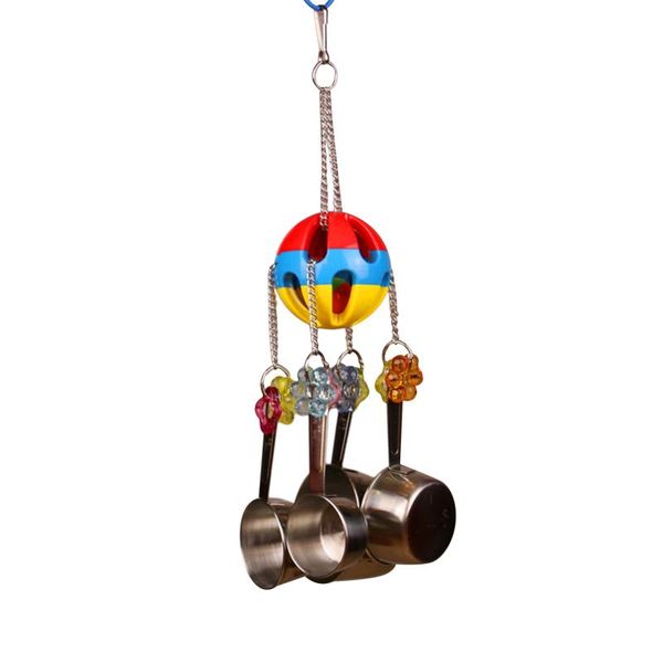 other bird supplies cute parrot toys pet parakeet climb bite chew with hanging swing bell ball toy for cockati
other bird supplies cute parrot toys pet parakeet climb bite chew with hanging swing bell ball toy for cockati