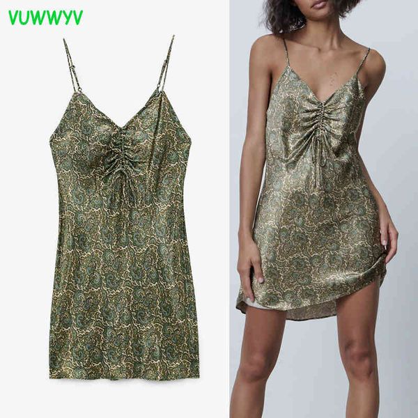 flowing print slip mini dress women summer backless thin adjustable strap woman front bow pleated vestidos 210430, Black;gray
flowing print slip mini dress women summer backless thin adjustable strap woman front bow pleated vestidos 210430, Black;gray