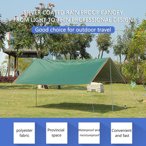 tents and shelters waterproof tarp tent shade outdoor canopy sunshade silver coating camping garden beach awning ultralight
tents and shelters waterproof tarp tent shade outdoor canopy sunshade silver coating camping garden beach awning ultralight