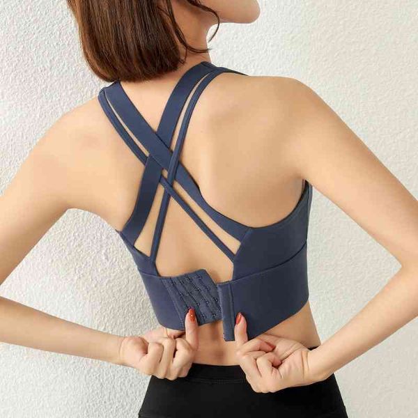 large size cross back bra yoga running gathered shockproof sports underwear vest, Black;white
large size cross back bra yoga running gathered shockproof sports underwear vest, Black;white