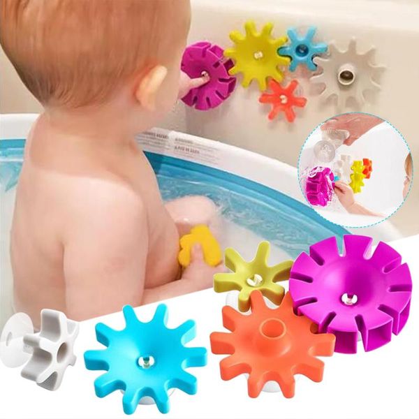 bathroom water gear bathing toy set spinning wheel sucker 5 colorful rotating bath toys gift for children accessory
bathroom water gear bathing toy set spinning wheel sucker 5 colorful rotating bath toys gift for children accessory