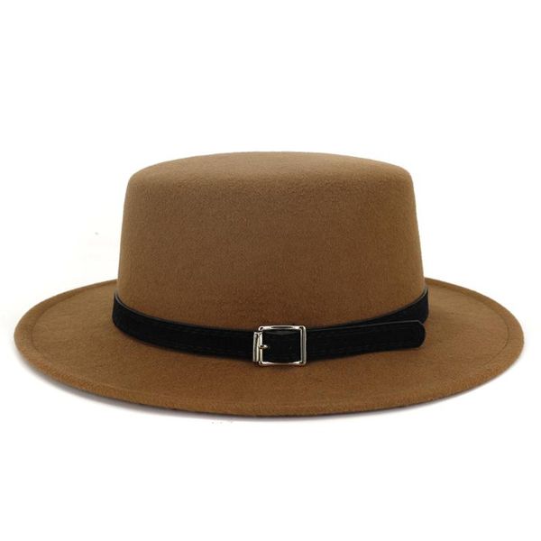 wide brim hats fedoras big for women british style vintage lady flat autumn winter womens felt hat56-58cm, Blue;gray
wide brim hats fedoras big for women british style vintage lady flat autumn winter womens felt hat56-58cm, Blue;gray