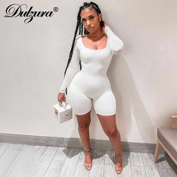 dulzura solid women long sleeve playsuit backless bodycon skinny casual streetwear sporty fitness 2021 summer combishort body, Black;white
dulzura solid women long sleeve playsuit backless bodycon skinny casual streetwear sporty fitness 2021 summer combishort body, Black;white